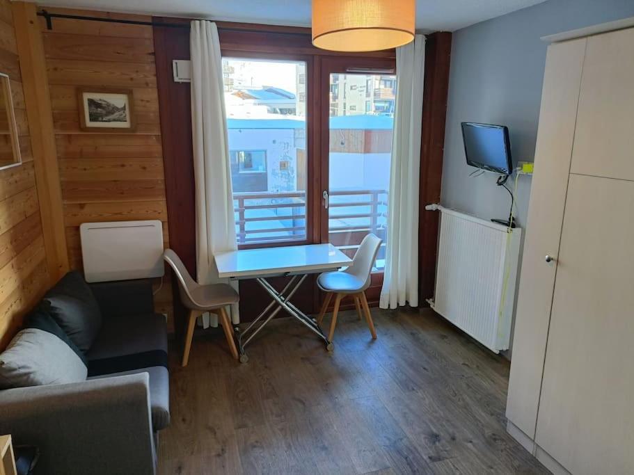 Studio 2 Pers Plein Centre Val Claret 蒂涅 外观 照片
