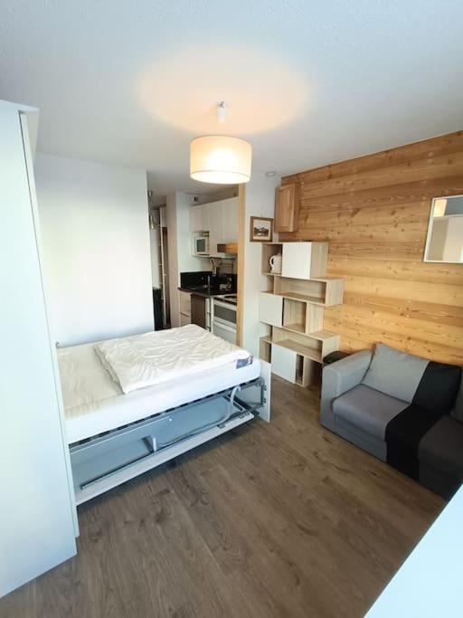Studio 2 Pers Plein Centre Val Claret 蒂涅 外观 照片